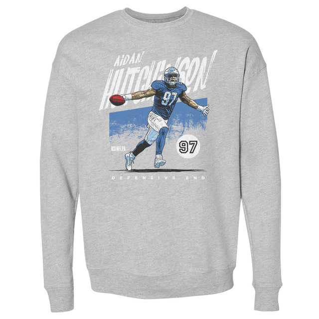 Aidan Hutchinson Men's Crewneck Sweatshirt | 500 LEVEL