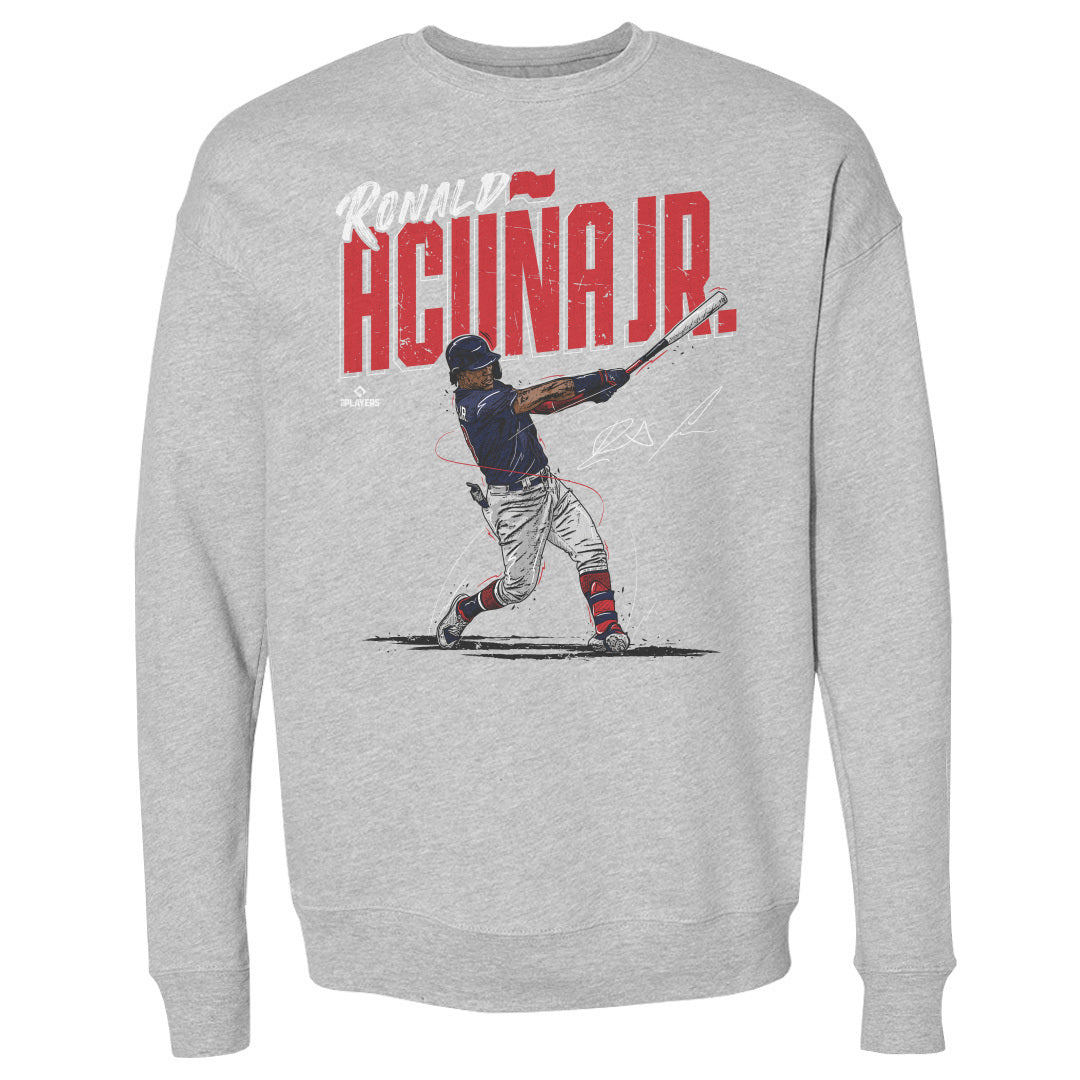 Ronald Acuna Jr. Men's Crewneck Sweatshirt | 500 LEVEL
