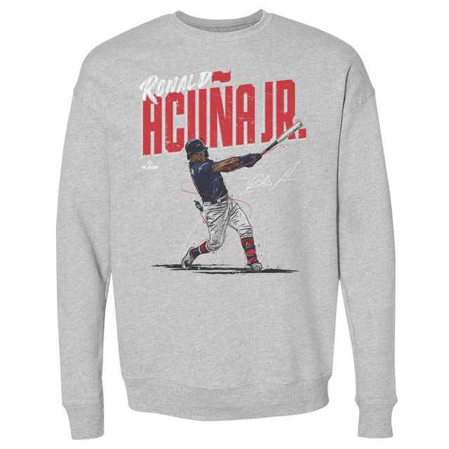 Ronald Acuna Jr. Men's Crewneck Sweatshirt | 500 LEVEL