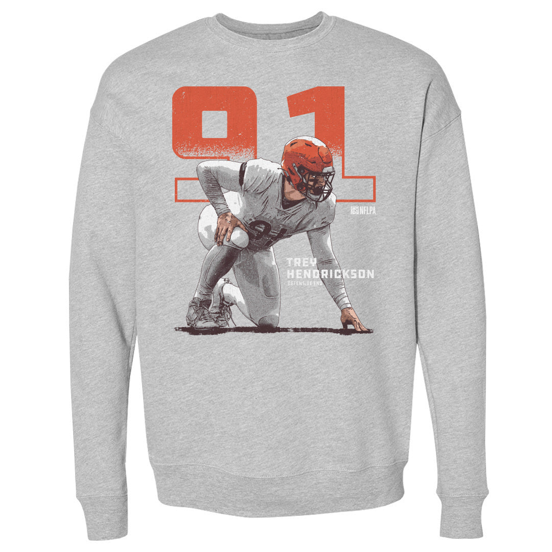 Trey Hendrickson Men&#39;s Crewneck Sweatshirt | 500 LEVEL