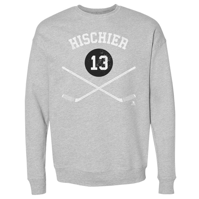 Nico Hischier Men's Crewneck Sweatshirt | 500 LEVEL
