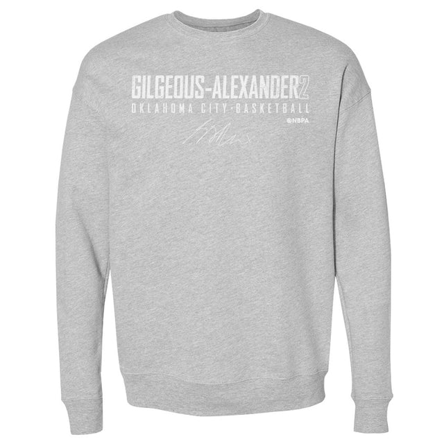 Shai Gilgeous-Alexander Men's Crewneck Sweatshirt | 500 LEVEL