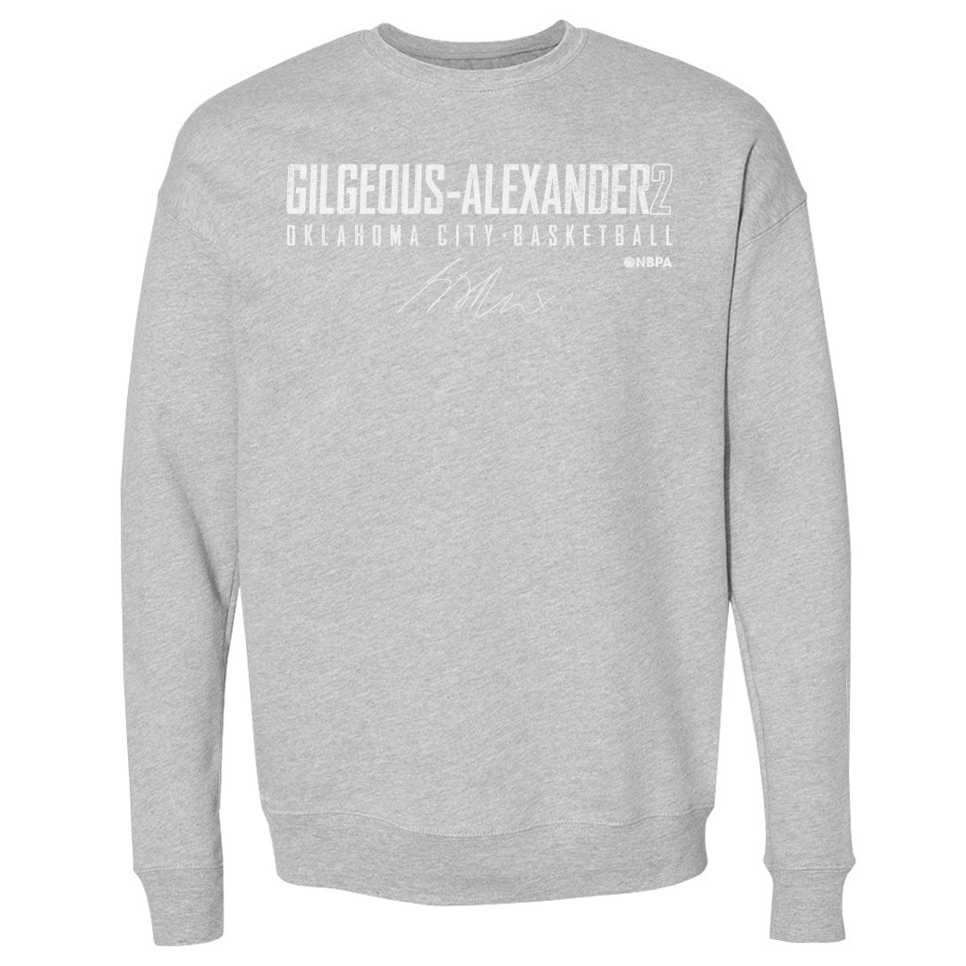 Shai Gilgeous-Alexander Men&#39;s Crewneck Sweatshirt | 500 LEVEL