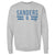 Miles Sanders Men's Crewneck Sweatshirt | 500 LEVEL