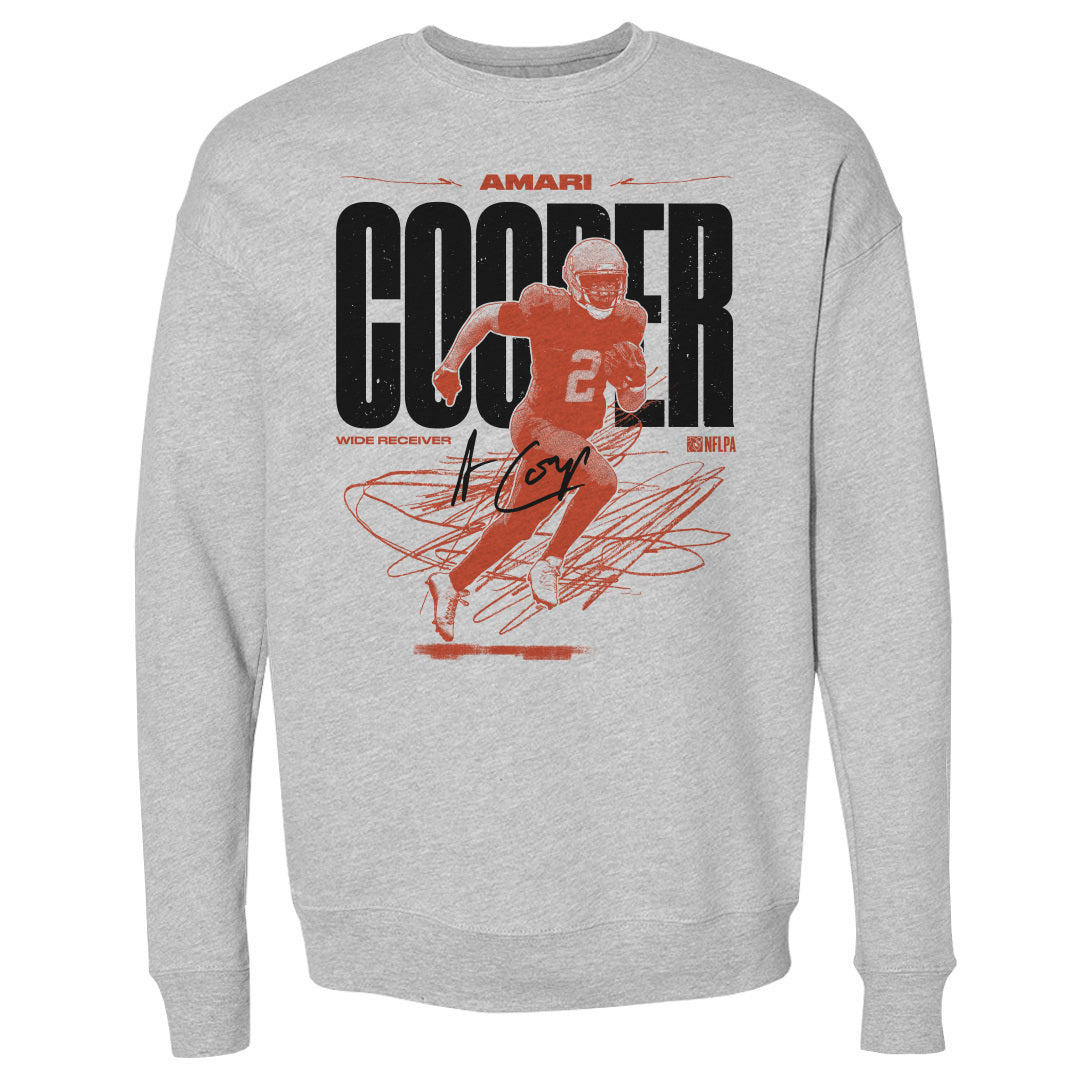 Amari Cooper Men&#39;s Crewneck Sweatshirt | 500 LEVEL