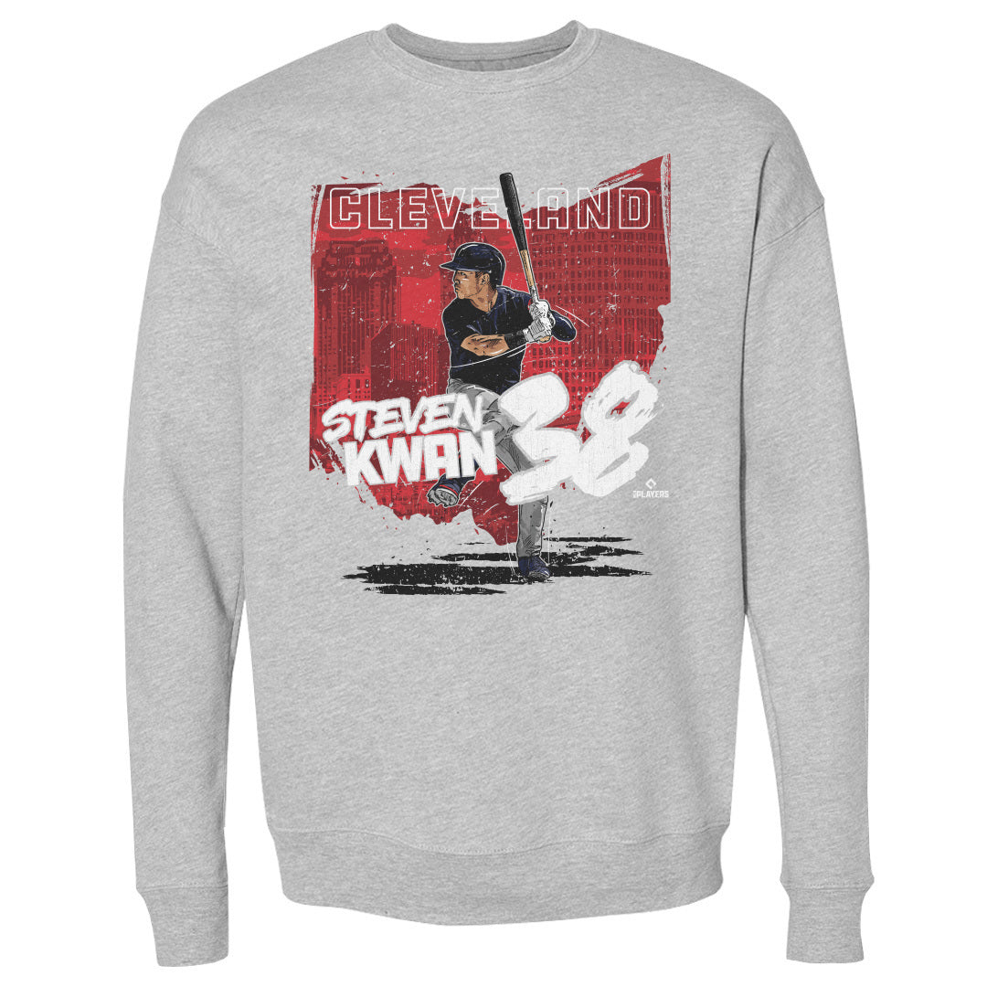 Steven Kwan Men&#39;s Crewneck Sweatshirt | 500 LEVEL