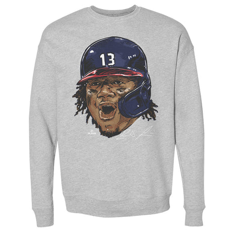 Ronald Acuna Jr. Men's Crewneck Sweatshirt | 500 LEVEL