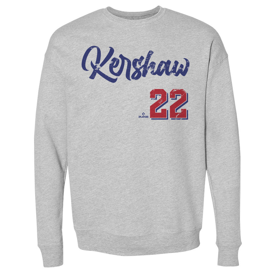 Clayton Kershaw Men&#39;s Crewneck Sweatshirt | 500 LEVEL