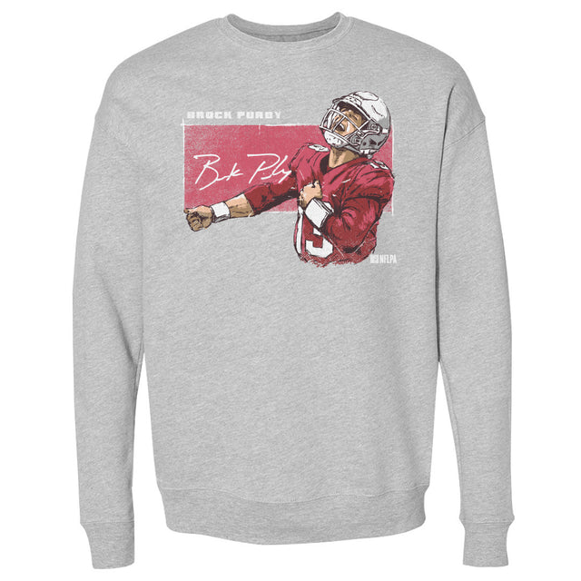 Brock Purdy Men's Crewneck Sweatshirt | 500 LEVEL
