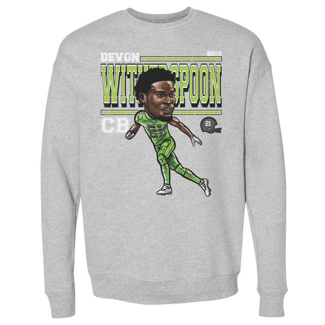 Devon Witherspoon Men's Crewneck Sweatshirt | 500 LEVEL