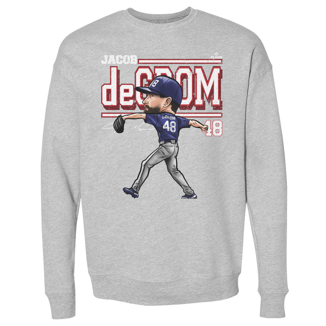 Jacob deGrom Men's Crewneck Sweatshirt | 500 LEVEL