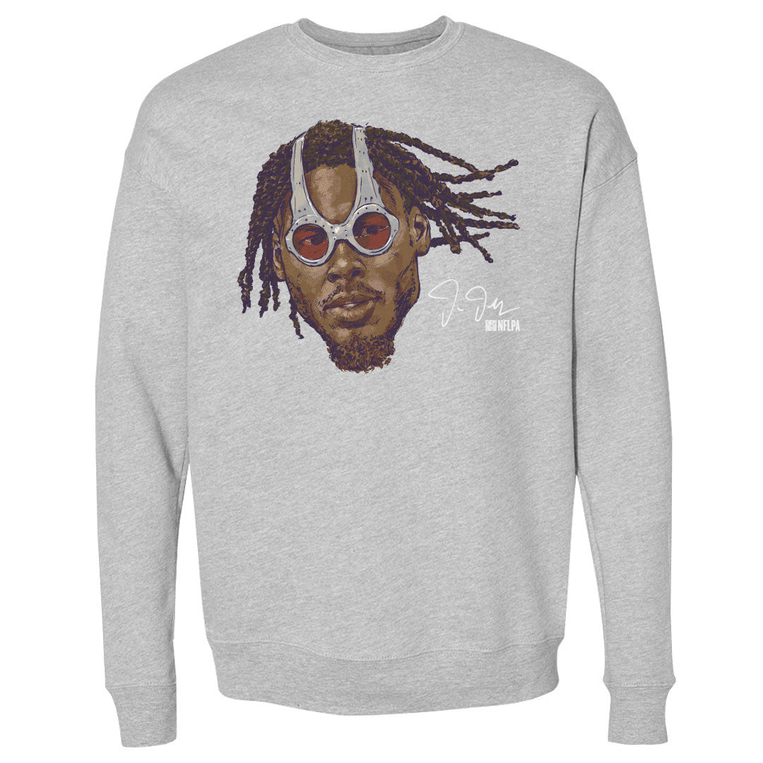 Justin Jefferson Men's Crewneck Sweatshirt | 500 LEVEL