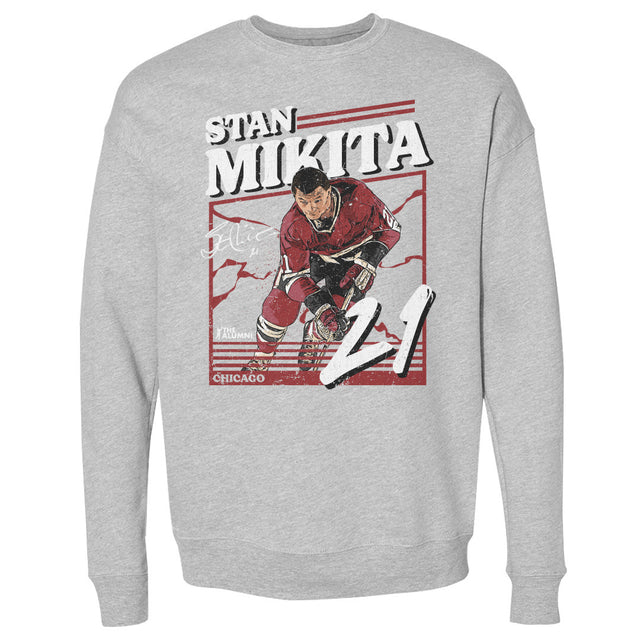 Stan Mikita Men's Crewneck Sweatshirt | 500 LEVEL