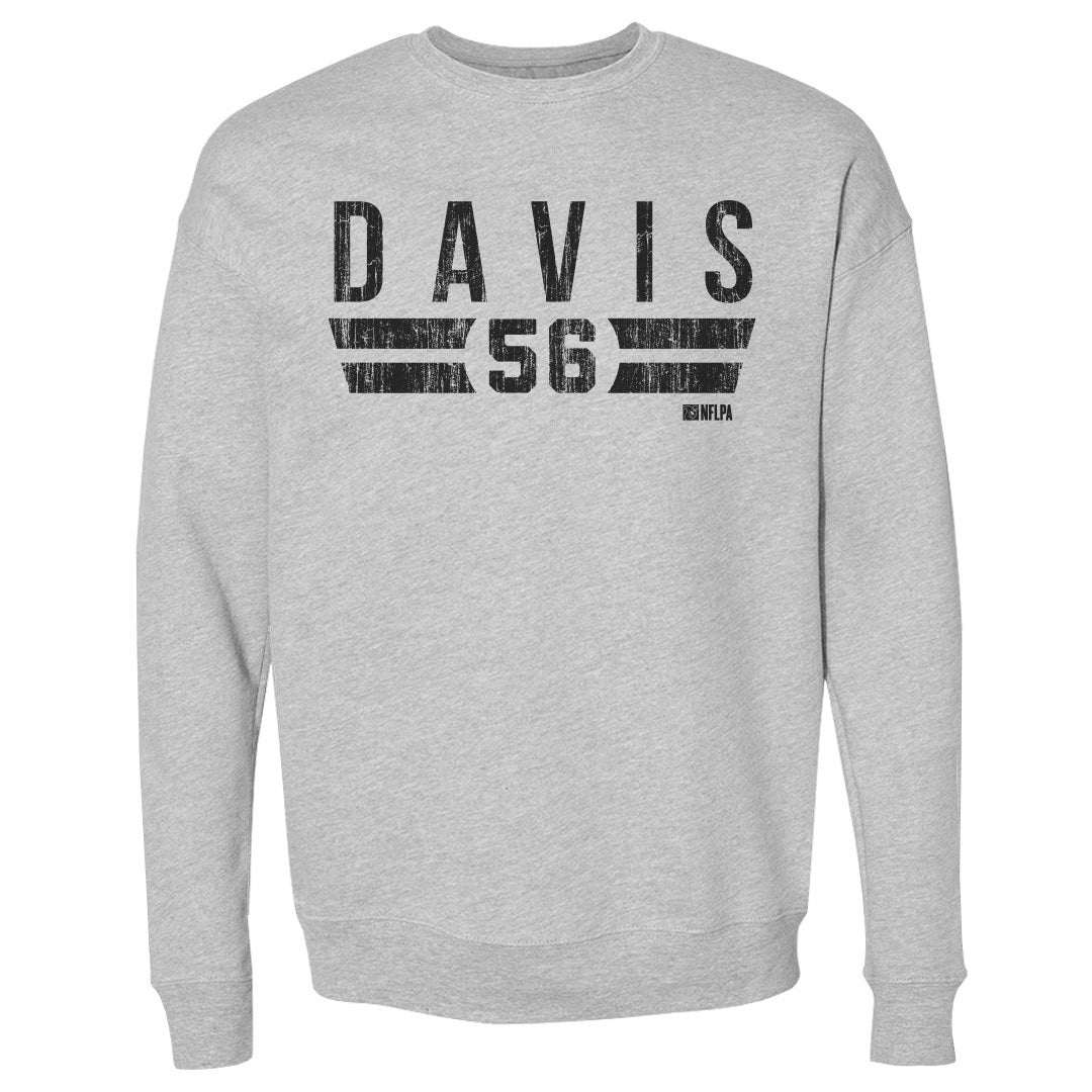 Demario Davis Men's Crewneck Sweatshirt | 500 LEVEL