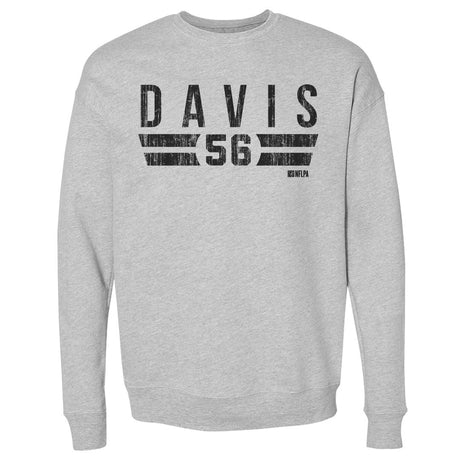 Demario Davis Men's Crewneck Sweatshirt | 500 LEVEL