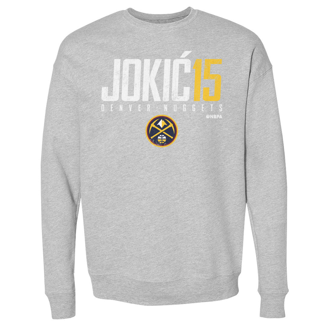 Nikola Jokic Men&#39;s Crewneck Sweatshirt | 500 LEVEL