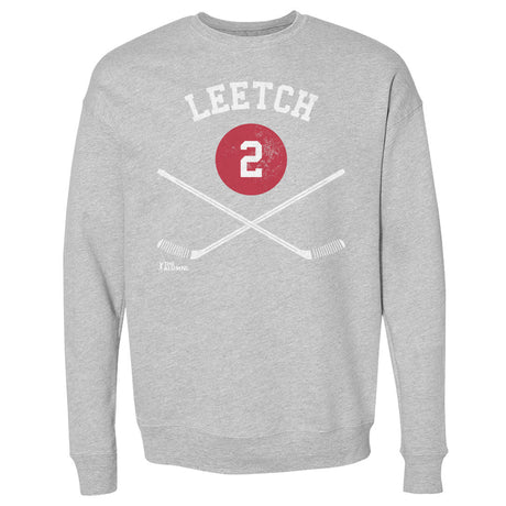 Brian Leetch Men's Crewneck Sweatshirt | 500 LEVEL