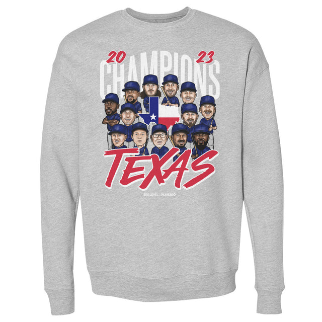 Texas Men's Crewneck Sweatshirt | 500 LEVEL