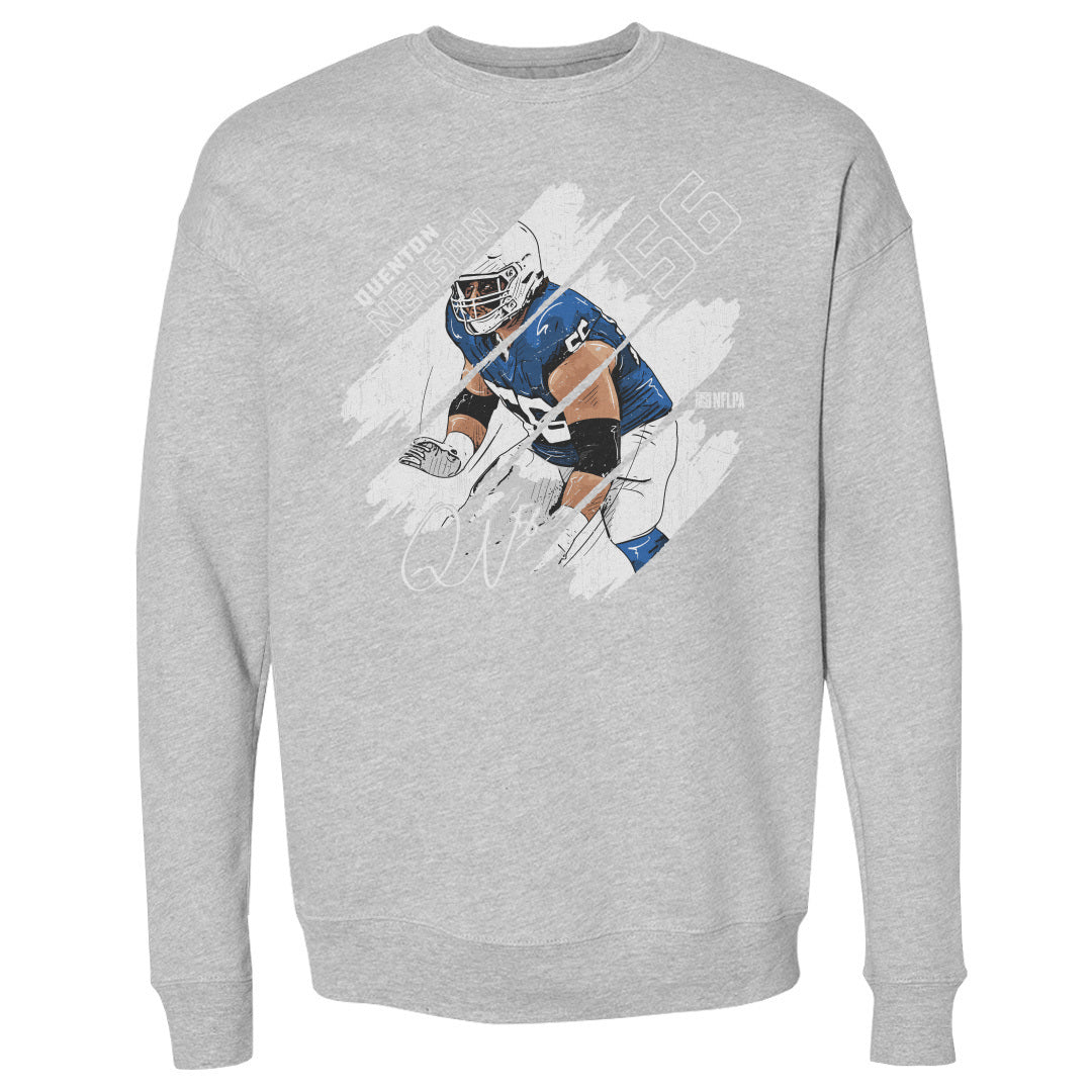 Quenton Nelson Men's Crewneck Sweatshirt | 500 LEVEL