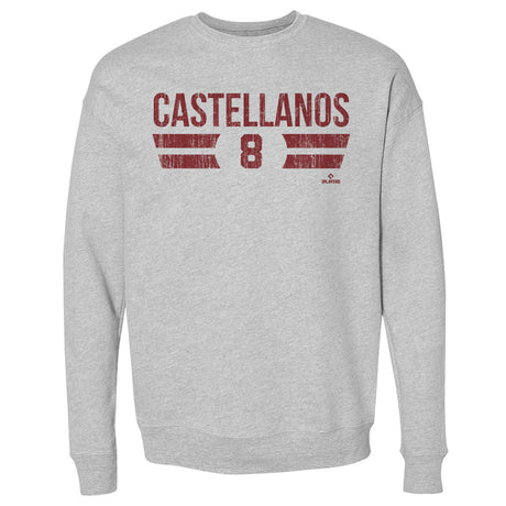 Nick Castellanos Men's Crewneck Sweatshirt | 500 LEVEL