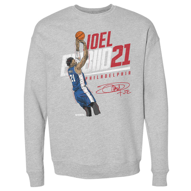 Joel Embiid Men's Crewneck Sweatshirt | 500 LEVEL
