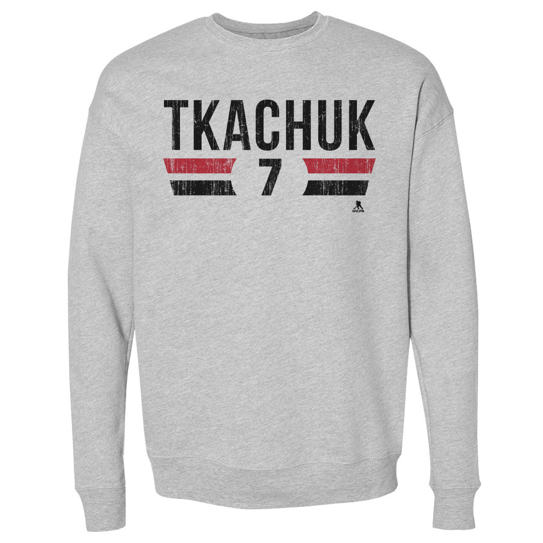 Brady Tkachuk Men's Crewneck Sweatshirt | 500 LEVEL