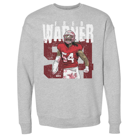 Fred Warner Men's Crewneck Sweatshirt | 500 LEVEL