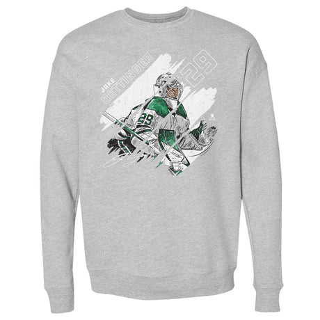 Jake Oettinger Men's Crewneck Sweatshirt | 500 LEVEL