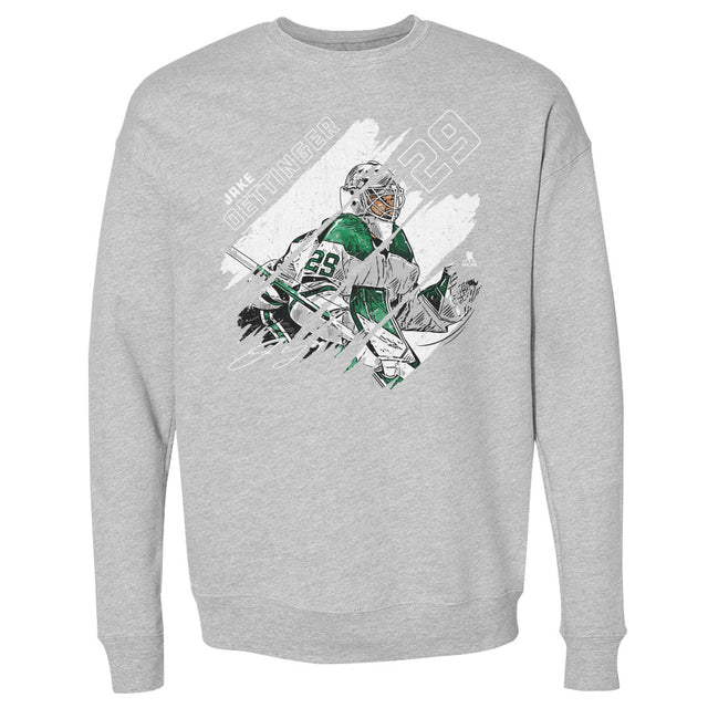 Jake Oettinger Men's Crewneck Sweatshirt | 500 LEVEL
