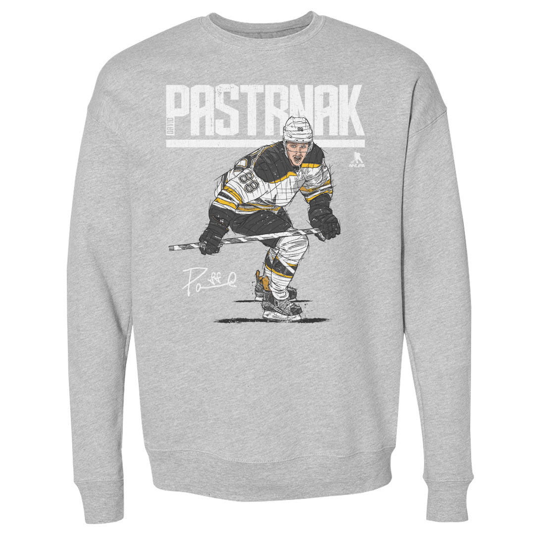 David Pastrnak Men's Crewneck Sweatshirt | 500 LEVEL
