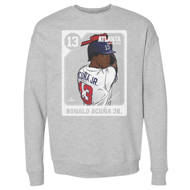 Ronald Acuna Jr. Men's Crewneck Sweatshirt | 500 LEVEL