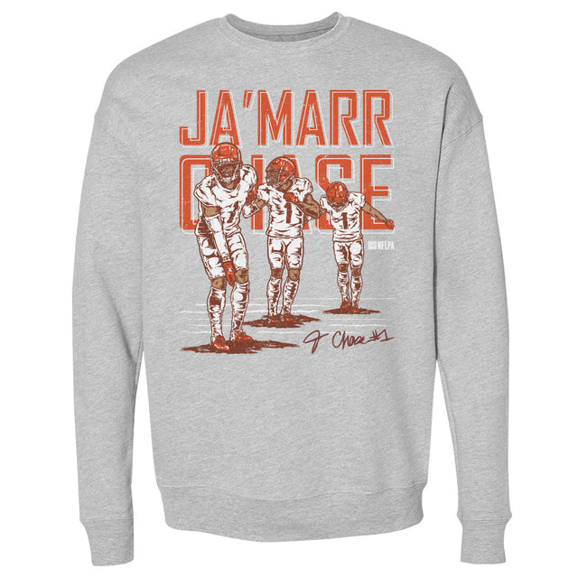 Ja'Marr Chase Men's Crewneck Sweatshirt | 500 LEVEL