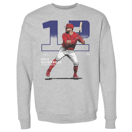 Kyle Schwarber Men's Crewneck Sweatshirt | 500 LEVEL