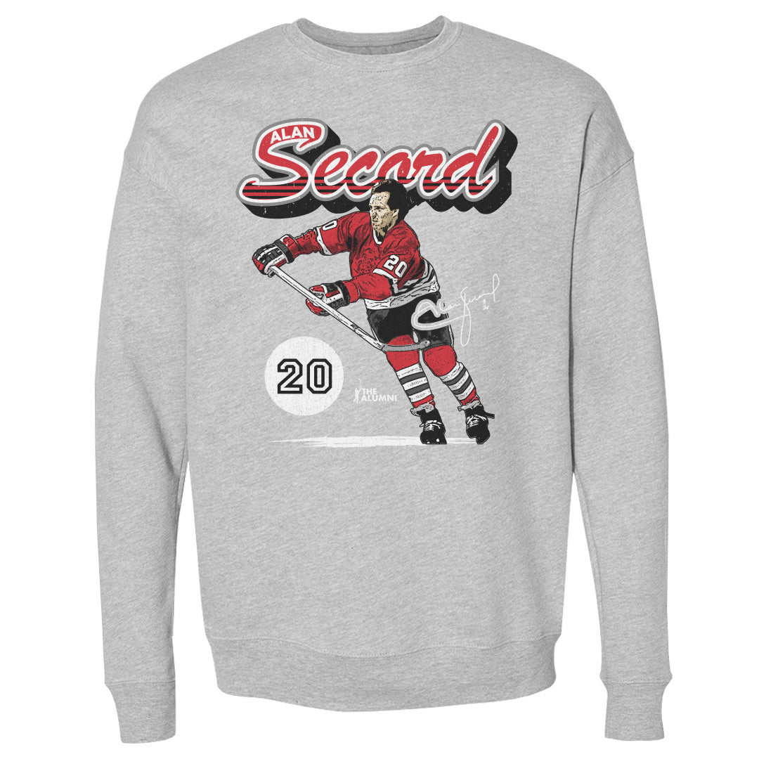 Alan Secord Men&#39;s Crewneck Sweatshirt | 500 LEVEL