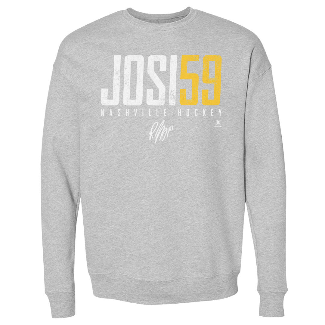 Roman Josi Men&#39;s Crewneck Sweatshirt | 500 LEVEL