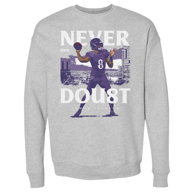 Lamar Jackson Men's Crewneck Sweatshirt | 500 LEVEL