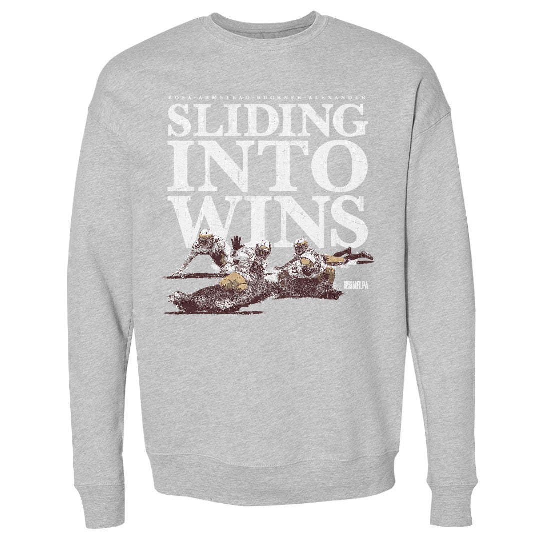 Nick Bosa Men's Crewneck Sweatshirt | 500 LEVEL