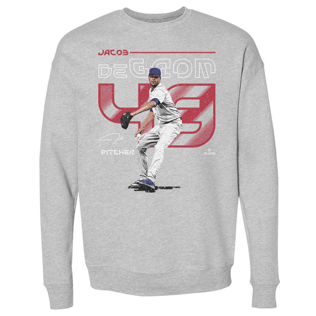 Jacob deGrom Men's Crewneck Sweatshirt | 500 LEVEL