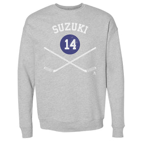Nick Suzuki Men's Crewneck Sweatshirt | 500 LEVEL