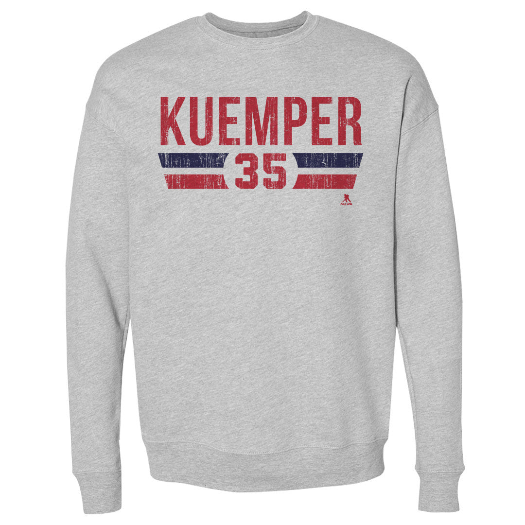 Darcy Kuemper Men&#39;s Crewneck Sweatshirt | 500 LEVEL