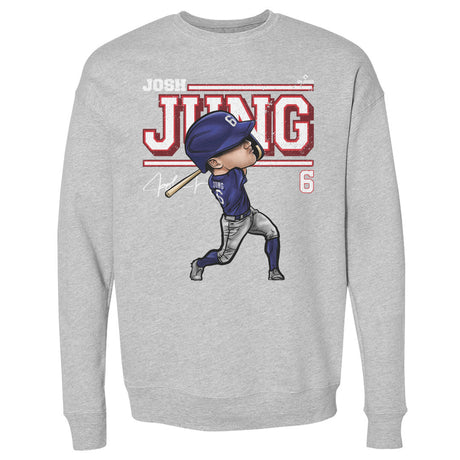 Josh Jung Men's Crewneck Sweatshirt | 500 LEVEL