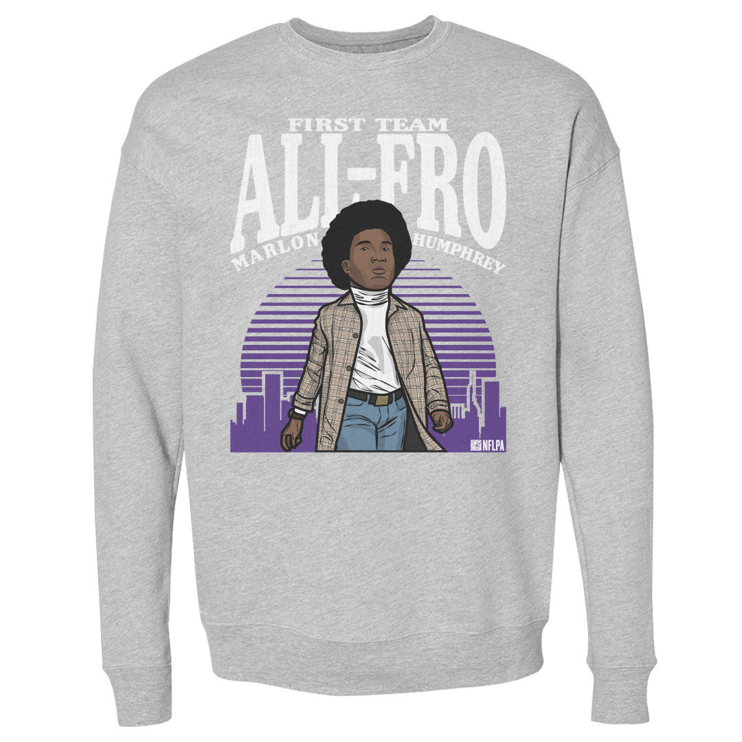 Marlon Humphrey Men's Crewneck Sweatshirt | 500 LEVEL