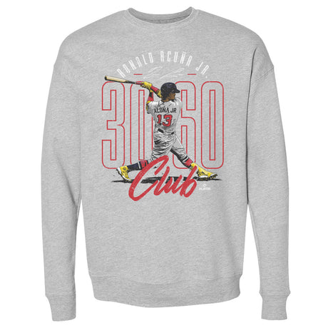 Ronald Acuna Jr. Men's Crewneck Sweatshirt | 500 LEVEL