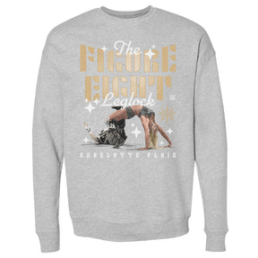 Charlotte Flair Men's Crewneck Sweatshirt | 500 LEVEL