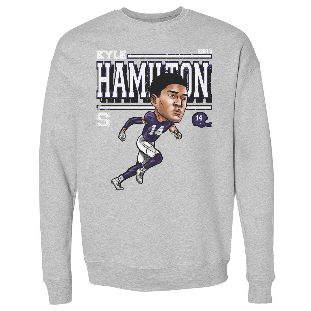 Kyle Hamilton Men&#39;s Crewneck Sweatshirt | 500 LEVEL