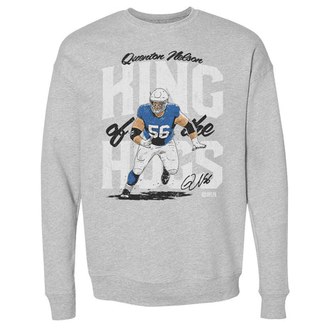 Quenton Nelson Men's Crewneck Sweatshirt | 500 LEVEL