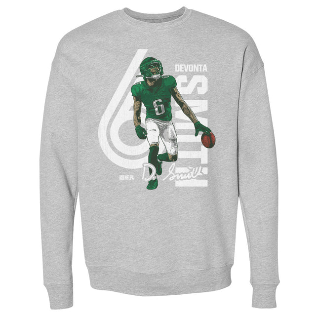 DeVonta Smith Men's Crewneck Sweatshirt | 500 LEVEL