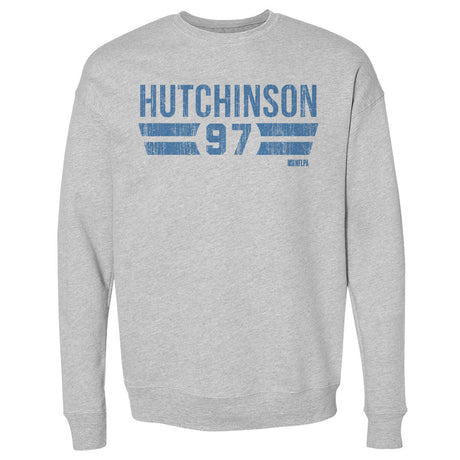 Aidan Hutchinson Men's Crewneck Sweatshirt | 500 LEVEL