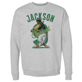 Reggie Jackson Men's Crewneck Sweatshirt | 500 LEVEL