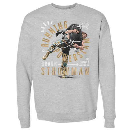 Braun Strowman Men's Crewneck Sweatshirt | 500 LEVEL